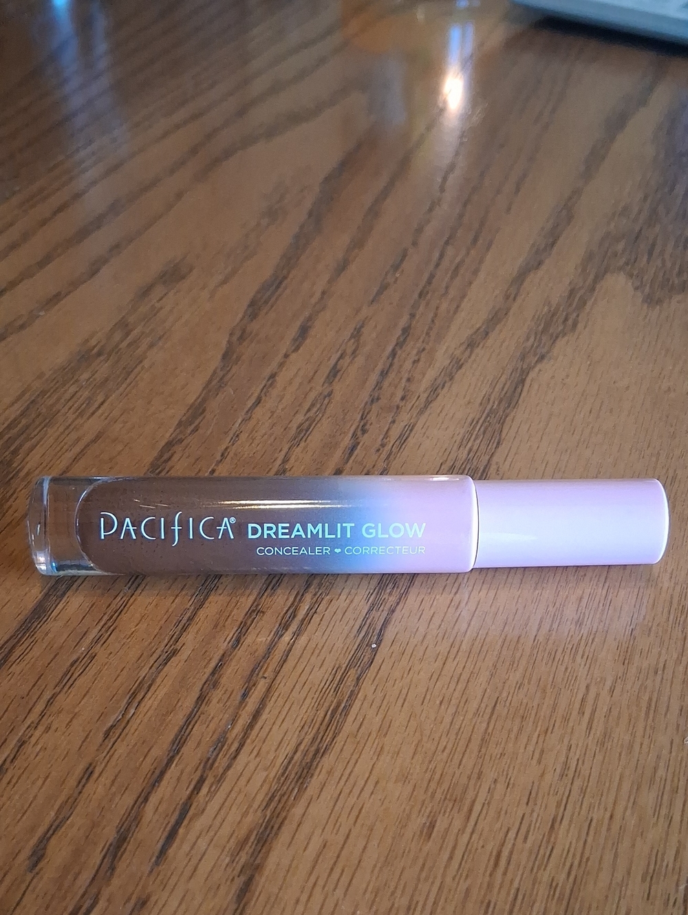 Pacifica Dreamlit Glow Concealer - Medium Brown Tube with Pale Pink Cap